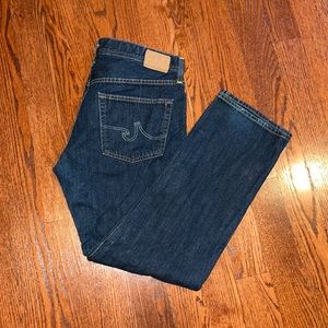 Mens AG Adriano Goldschmied jeans- size 36 x 32 the Geffen- slouchy slim